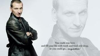 9th Doctor Wallpaper By Blackysmith Fan Art Movies Tv