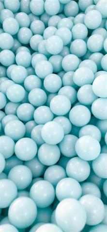 Light Blue Ball Lot iPhone Wallpaper