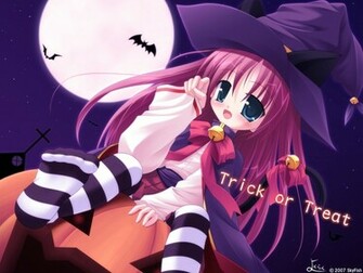 Halloween Anime Wallpaper Background