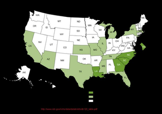 Southern United States Map Pc Android iPhone And iPad Wallpaper