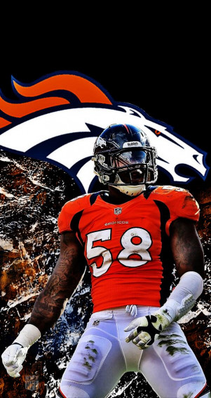 Von Miller iPhone Wallpaper