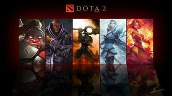 Axe Anti Mage Sven Maiden And Lina Wallpaper Dota HD