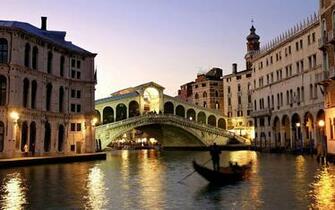 Venice Bridg HD Wallpaper Background Image