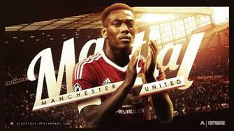 Anthony Martial Manchester United Wallpaper By Albertgfx On
