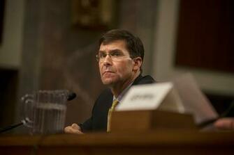 Mark Esper Named As Acting Defense Secretary Brings Military