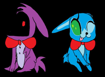Fnaf Cute Bonnies By Pegesusartist