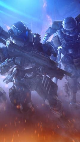 Halo Spartan Fireteam Flare 4k Destiny Wallpaper
