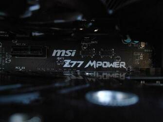 Msi Z77 Mpower Motherboard 4k Wallpaper