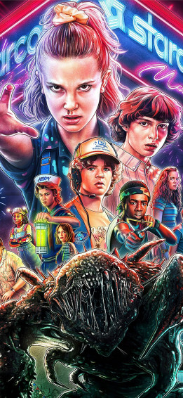 Stranger Things Home Screen Movie iPhone Wallpaper