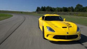 Yellow Dodge Viper Gts HD Desktop Wallpaper