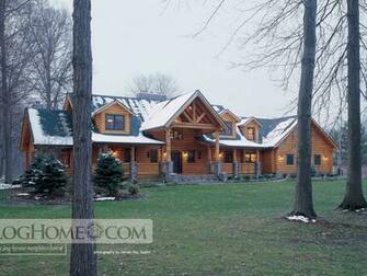 Log Home Lifestyle Desktop Background Living