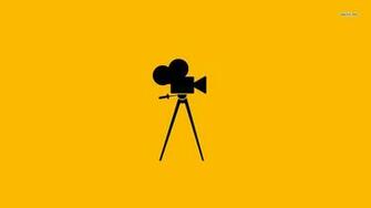 Movie Camera Wallpaper Minimalistic