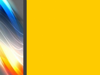 Flowing Color Edge Blue Gold Powerpoint Background By Misspowerpoint