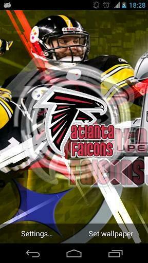 Bigger Atlanta Falcons Live Wallpaper For Android Screenshot