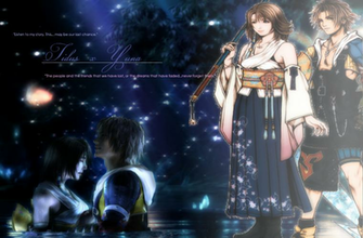 Tidus X Yuna Wallpaper By Ekumimi