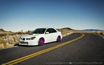 Wallpaper Subaru Tuning Road Desktop