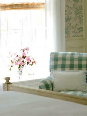 Green White Buffalo Check Chair Hgtv