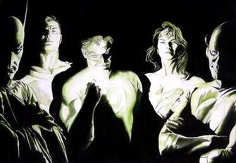 Alex Ross Justice League Wallpaper