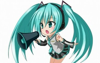 Chibi Miku Wallpaper