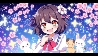 Fake Smile Anime Wallpaper
