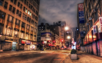 Broadway Nights Wallpaper