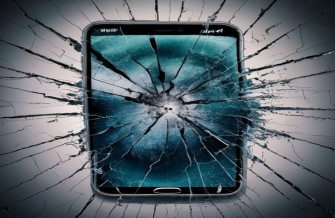 Cracked Screen Prank Wallpaper