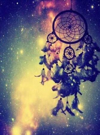 Galaxy Dream Catcher iPhone Wallpaper