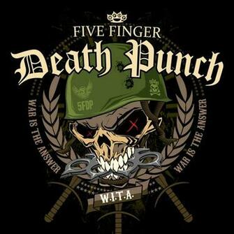 Pin Five Finger Death Punch Logo Background Wallpaper Tattoo On