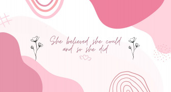 Share More Than Pink Motivational Wallpaper