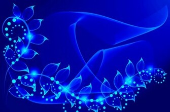 Blue Vines Background Themes