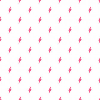 Lightning Bolt Pattern Pink Throw Pillow By Nayla Smith Cover