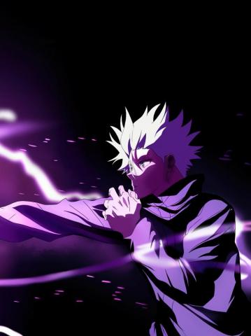 Satoru Gojo Hollow Purple Jujutsu Kaisen 4k Phone