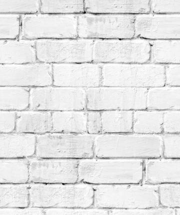 Clubhouse Brick Wallpaper Realistic White Milton King