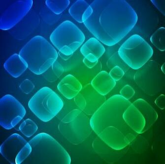 Virtual Technology Blue Green Abstract Background Vector