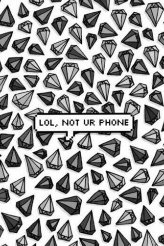Black And White Diamonds Phone Wallpaper Lockscreen