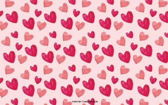 Cute Valentine S Day Wallpaper Ideas Watercolor Hearts I