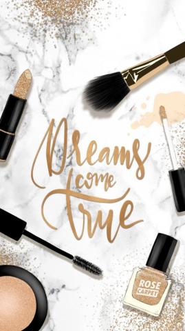 Makeup iPhone Wallpaper Top Background