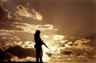 Psalm I Will Fear No Evil Wallpaper Christian And