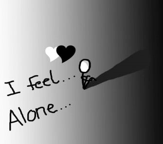 Feeling Lonely Wallpaper With Quotes