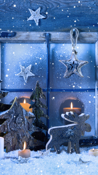 Winter Holiday Window