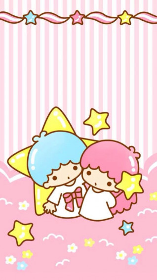 Little Twin Stars Wallpaper Melody Hello