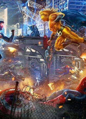 Superman Vs Sentry Resolution Wallpaper HD