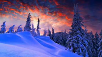 Winter Christmas R Wallpaper