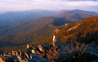 Shenandoah National Park Background By Zach Flaxbeard