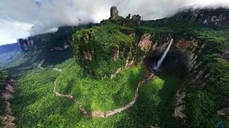 Angel Falls In Venezuela Wallpaper Widescreen Desktop HD High
