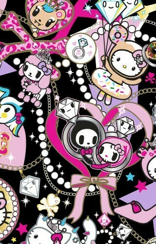 Tokidoki X Hello Kitty iPhone Wallpaper By Kawaiiswwagg