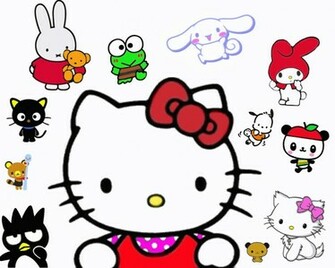 Hello Kitty And Friends By Jentapoze