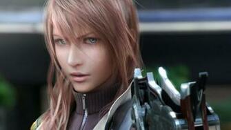 Lightning Final Fantasy Xiii Widescreen Wallpaper