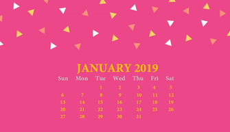 Monthly HD Calendar Wallpaper