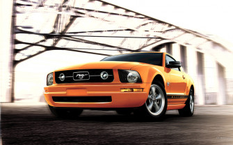 Ford Mustang Yellow Wallpaper HD